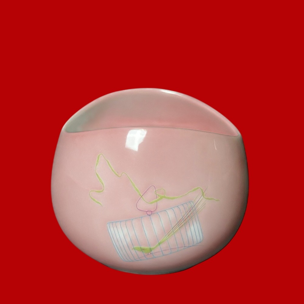 Vtg MCM Rosenthal Continental China Raymond Loewy BIRD CAGE‎ Sugar Bowl